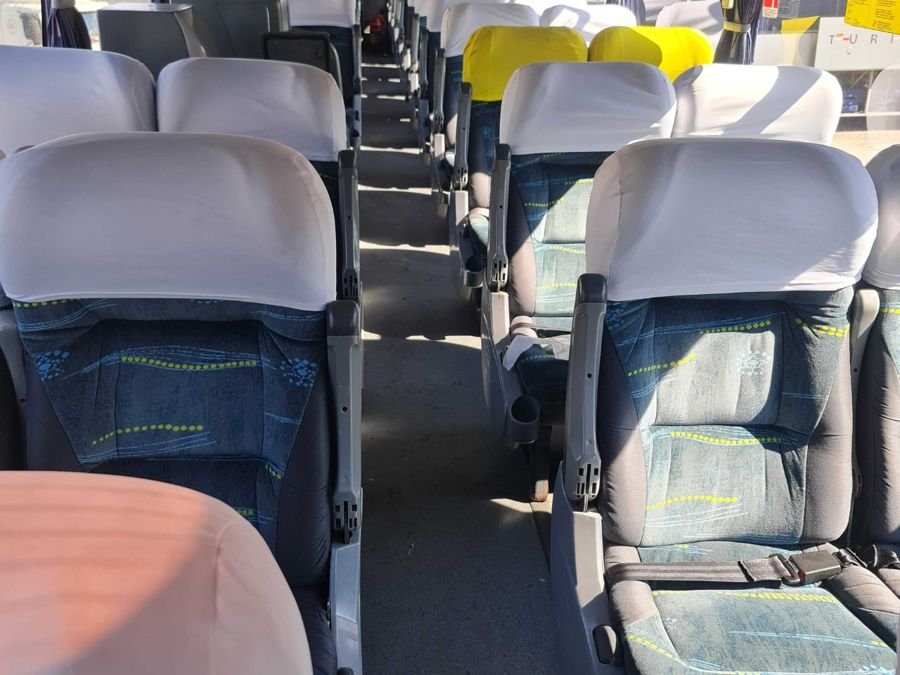 Interior do ônibus